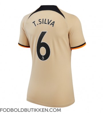 Chelsea Thiago Silva #6 Tredjetrøje Dame 2022-23 Kortærmet